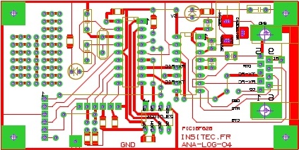 circuit imprimé 16F628